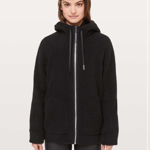 lululemon athletica Jackets & Blazers - lululemon athletica Black Hooded Jacket